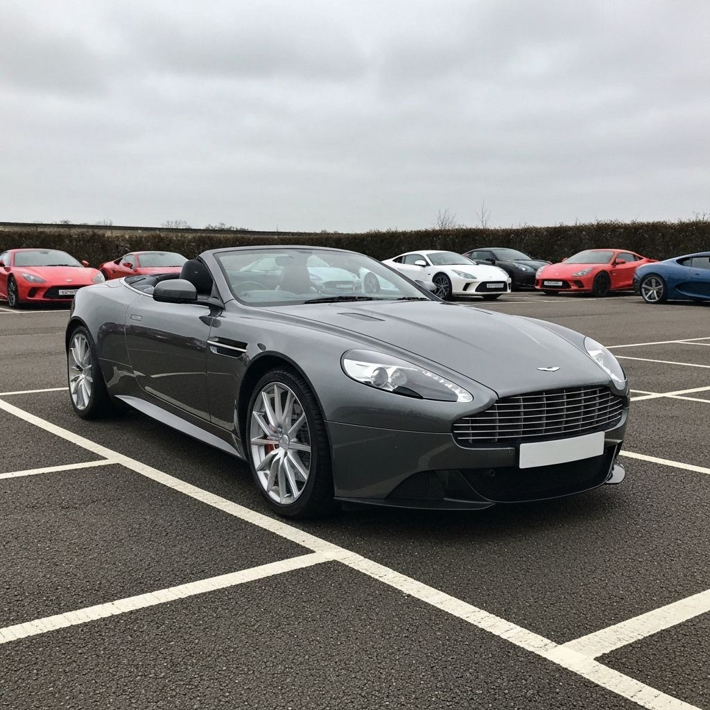 Aston Martin DB12 Volante hire
